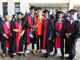 The College graduates more than 150 students per cohort who are awarded Diplomas and Degrees.Present at the ceremony are representatives from University of Greenwich,National Computing Centre,Ministry of Education and Ministry of Information(Department of E-Government). The College graduates more than 150 students per cohort who are awarded Diplomas and Degrees.Present at the ceremony are representatives from University of Greenwich,National Computing Centre,Ministry of Education and Ministry of Information(Department of E-Government).